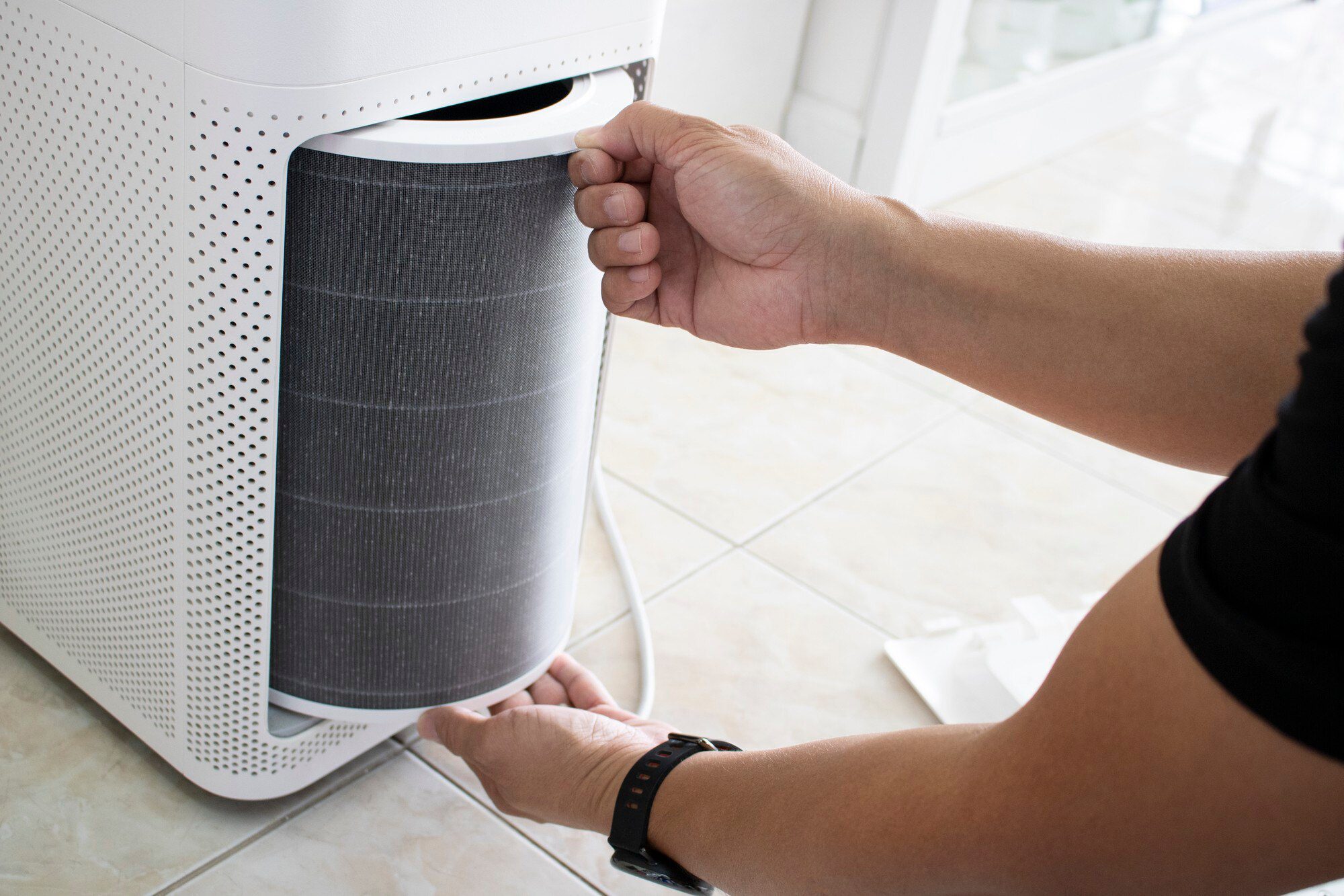 View of Control Dust, Noise & Air Quality During Home Renovations